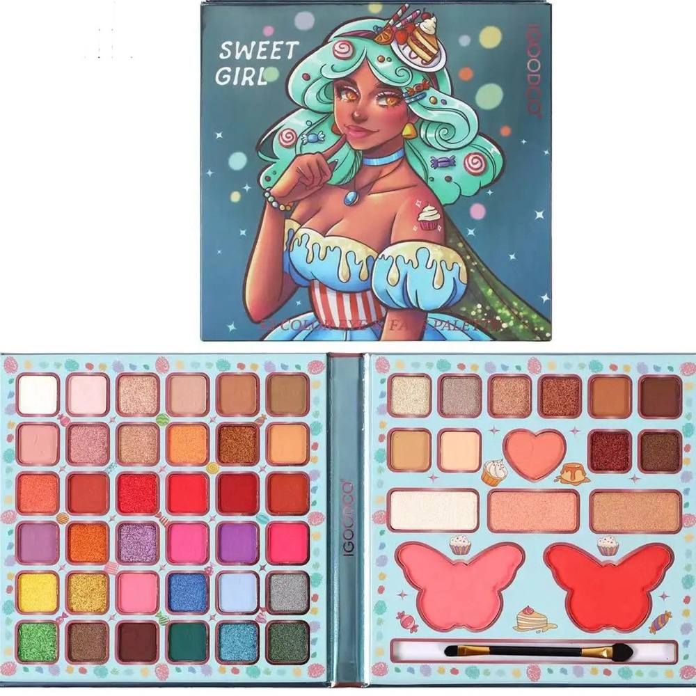 Sweet Candy Girl 52 Eyeshadow Color Palette